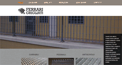 Desktop Screenshot of ferrarigrigliati.com